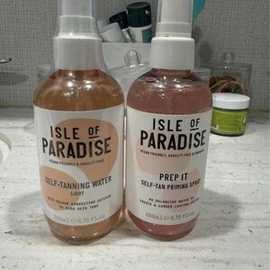 Isle of Paradise Self-Tanning Water and Prep Spray Duo